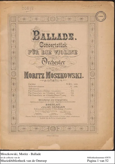 First page of 2 Konzertstücke