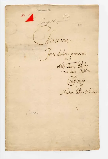First page of Jesu dulcis memoria