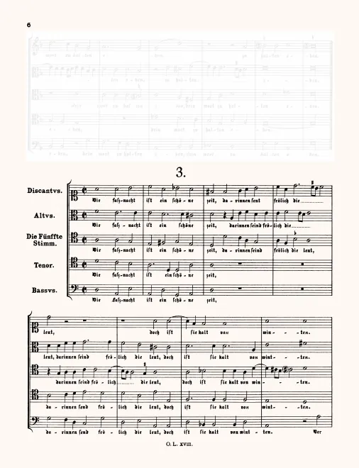 First page of Die faßnacht ist ein schöne zeit