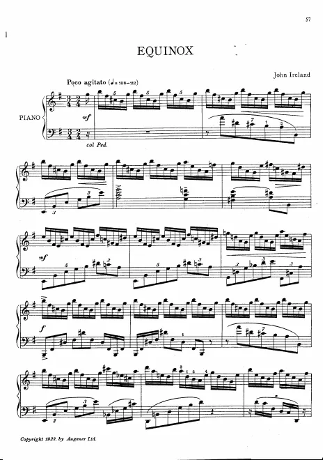 First page of Equinox