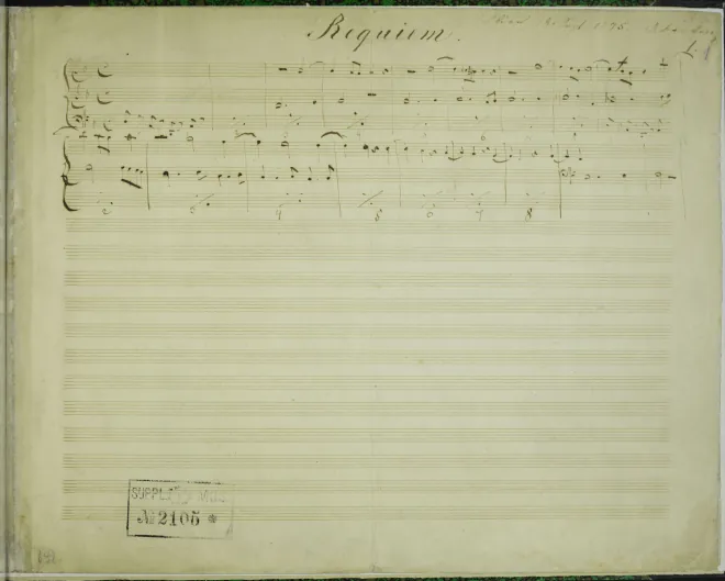 First page of Requiem