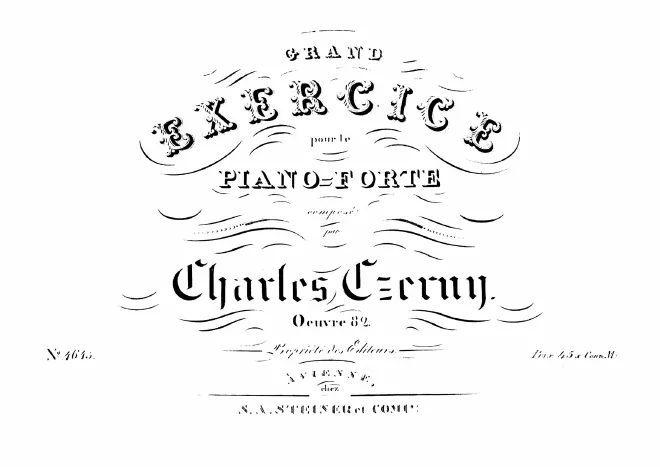First page of Grand exercice