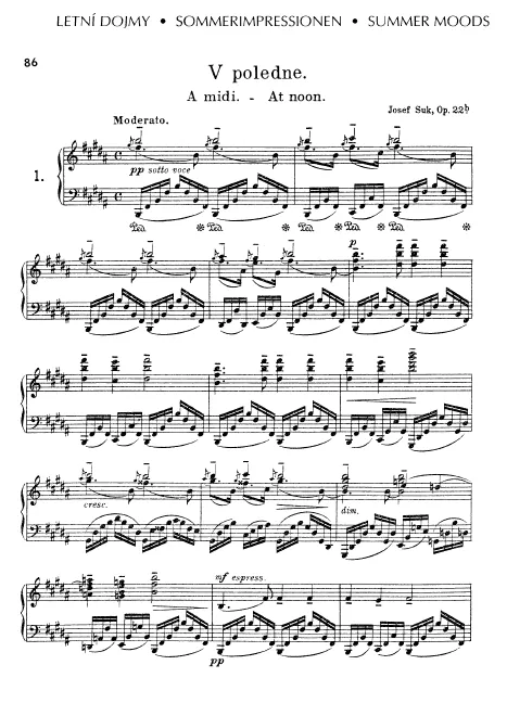 First page of Summer Impressions