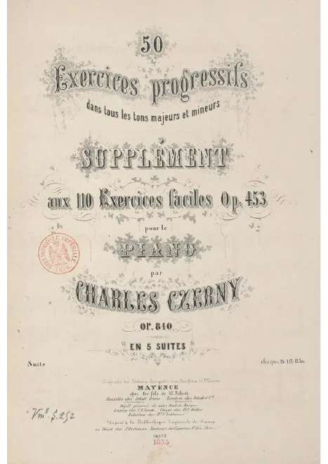 First page of 50 Exercises progressifs dans tous les tons majeurs et mineurs
