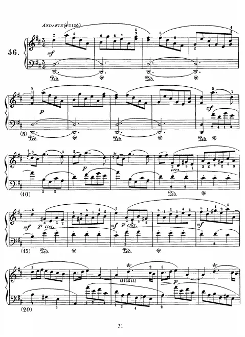First page of Keyboard Sonata in D major
