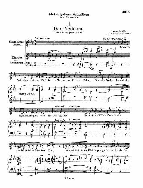 First page of Muttergottes-Sträusslein zum Mai-Monate