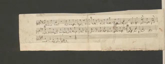 First page of Canon for 4 Voices