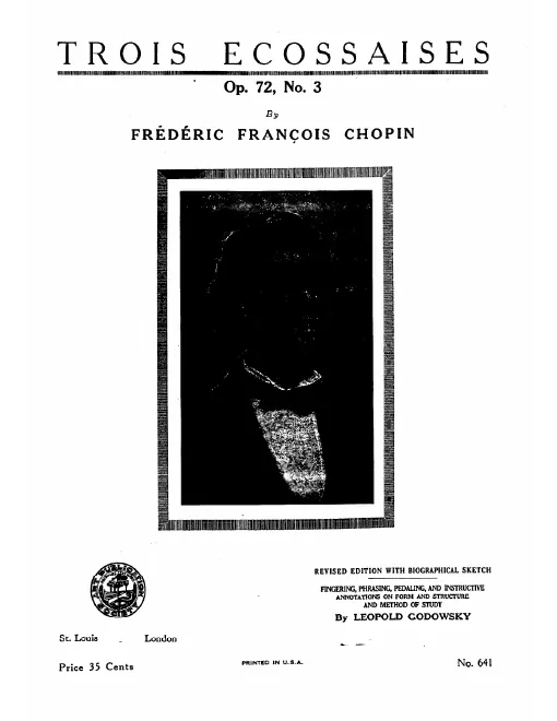 First page of 3 Ecossaises