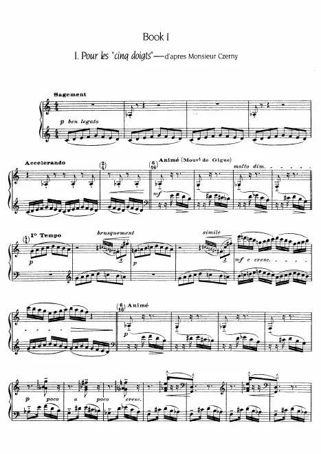 First page of Etudes