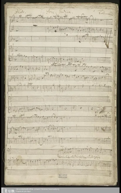 First page of Welcher unter euch kann mich einer Sünde zeihen