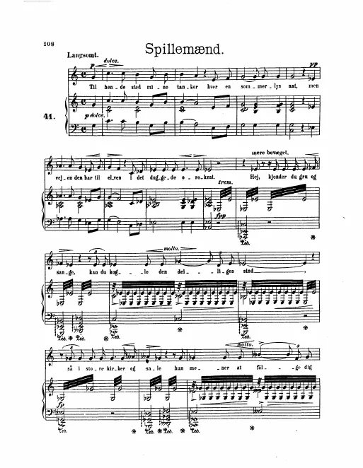 First page of 6 Songs