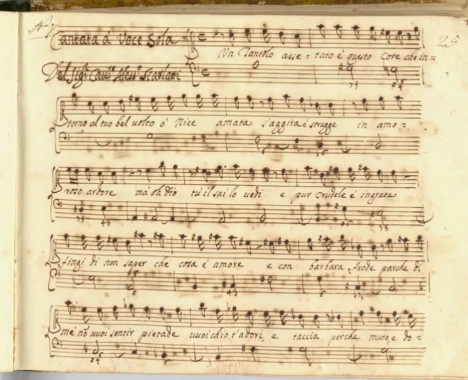 First page of Un Tantalo assetato