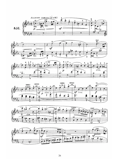 First page of Keyboard Sonata in C minor