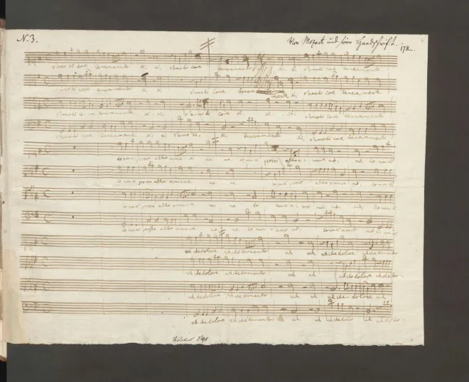First page of Canon for 12 Voices