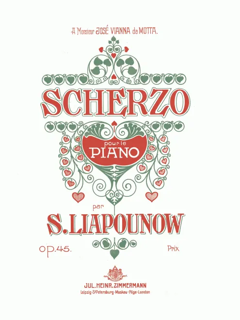 First page of Scherzo