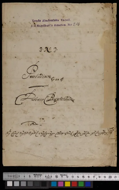 First page of Prelude in G major
