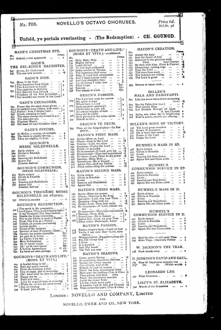 First page of La Rédemption