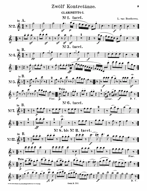 Clarinet 1 (B, A)
