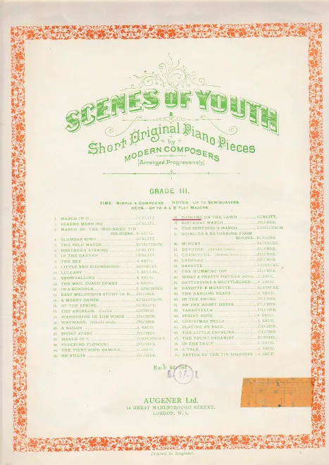 First page of Album