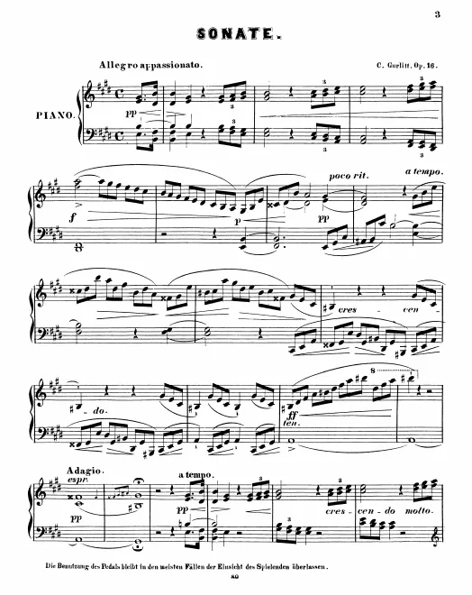 First page of Piano Sonata No.2