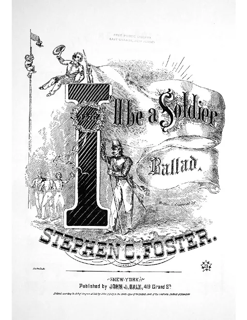 First page of I'll Be a Soldier