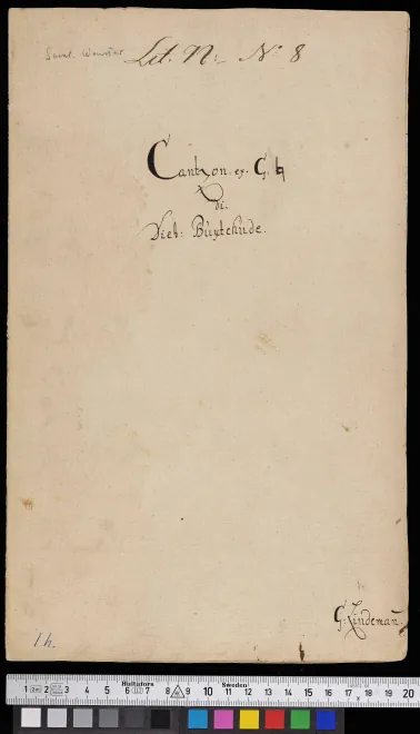 First page of Canzona in G major