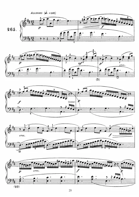 First page of Keyboard Sonata in D major