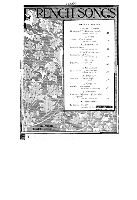 First page of La cloche