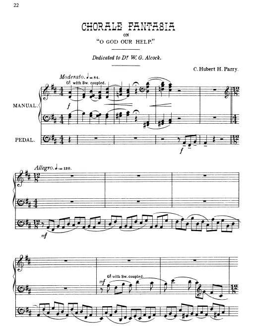 First page of 3 Chorale Fantasias