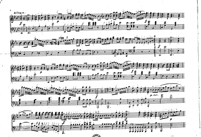 First page of Marsch