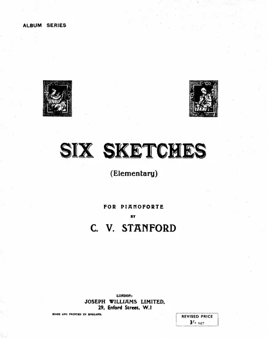 First page of Six Sketches (Elementary)