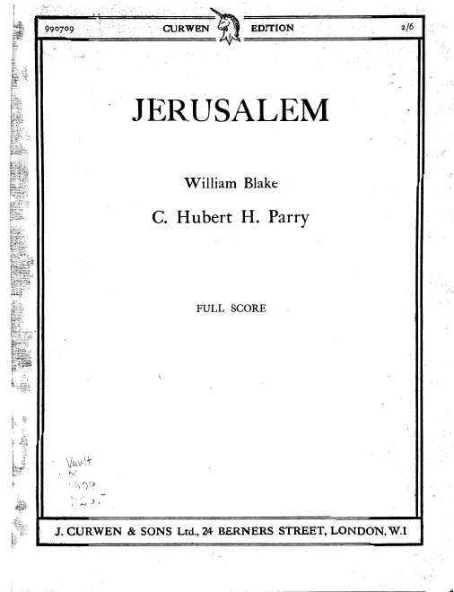 First page of Jerusalem