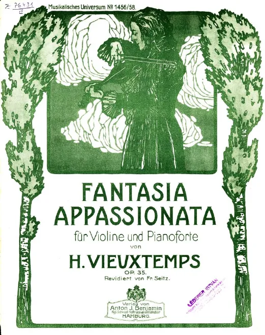 First page of Fantasia appassionata
