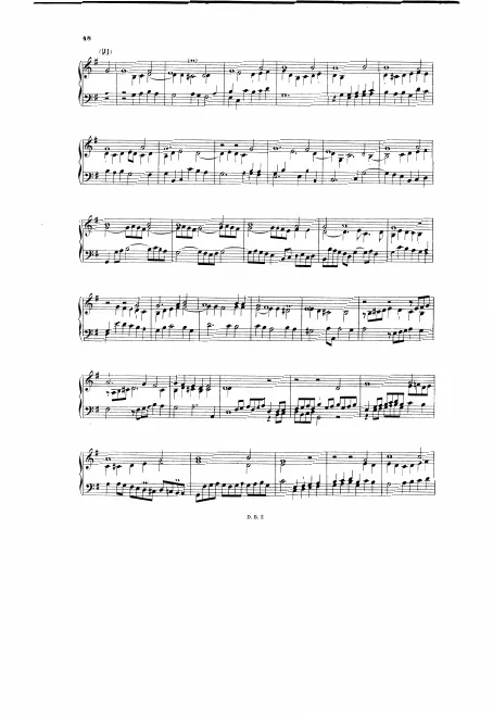 First page of Nun lob mein Seel' den Herren