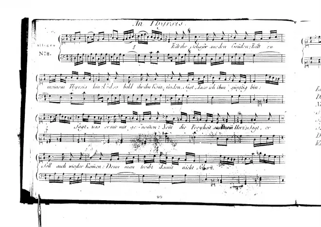 First page of An Thyrsis