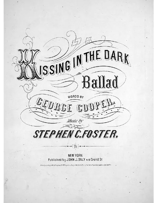 First page of Kissing in the Dark