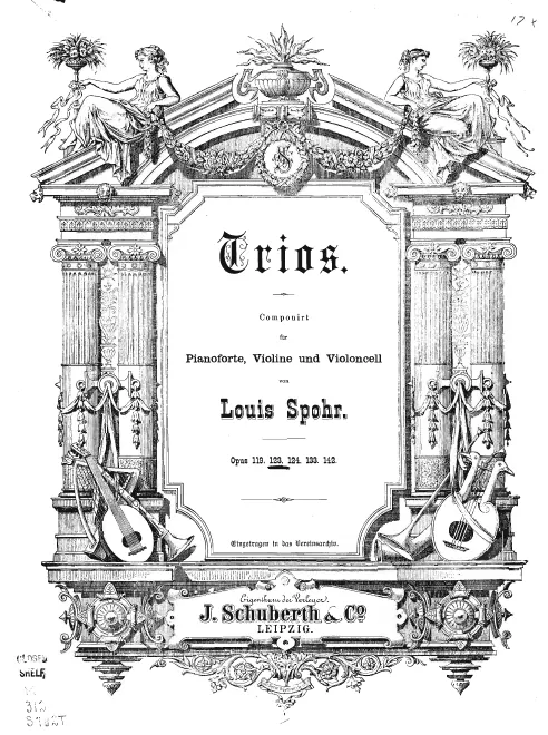 First page of Piano Trio No.2