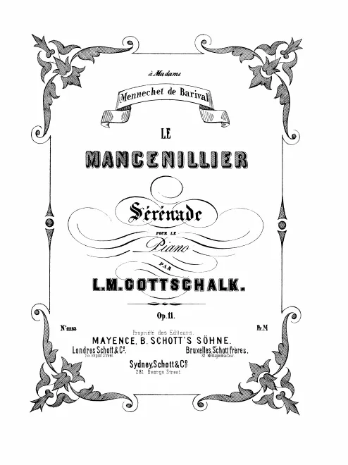 First page of Le mancenillier