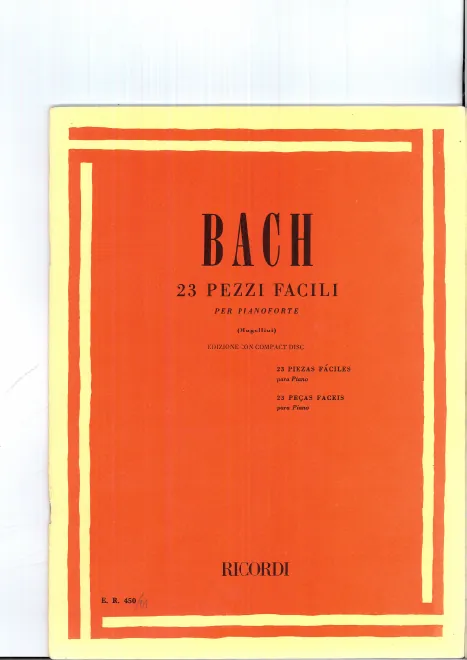 First page of 23 Pezzi facili
