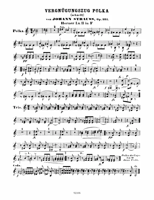 Horn 1/2 (F)