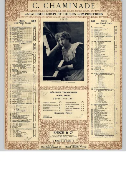 First page of Valse carnavalesque