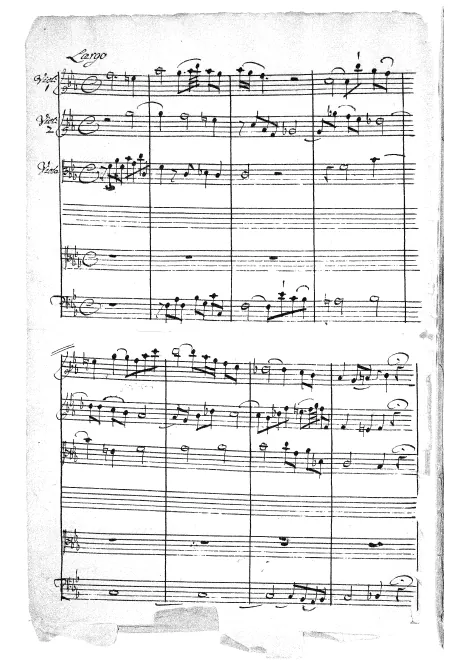 First page of Salve regina