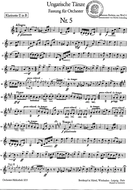 Clarinet 2 (B)