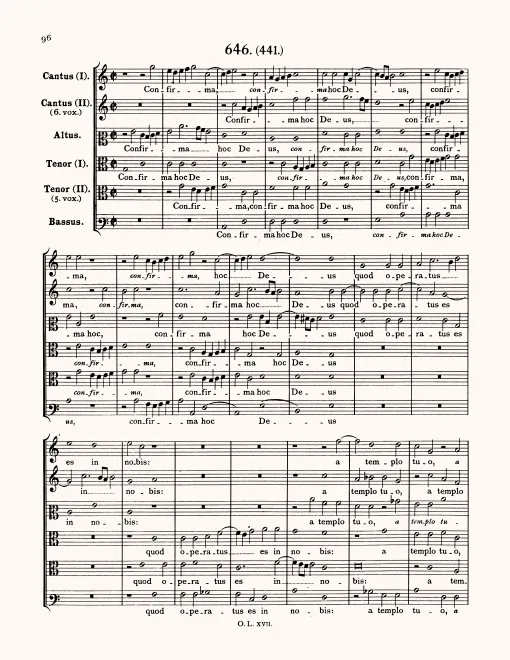 First page of Confirma hoc Deus