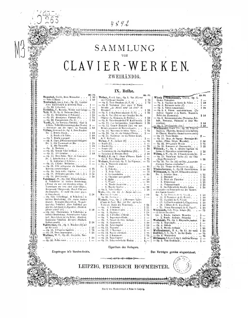 First page of Piano Concerto