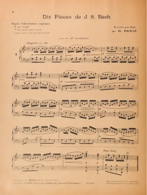First page of Prelude in F major