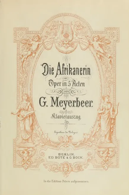 First page of L'Africaine