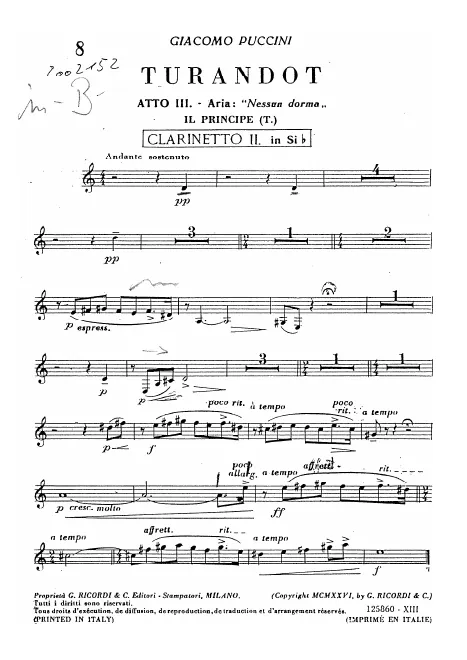 Clarinet 2 (B)