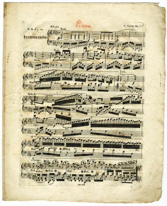 First page of Rondeau brillante