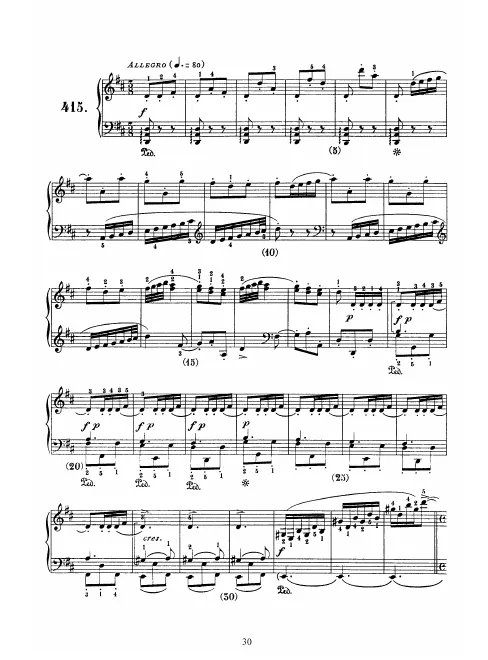 First page of Keyboard Sonata in D major